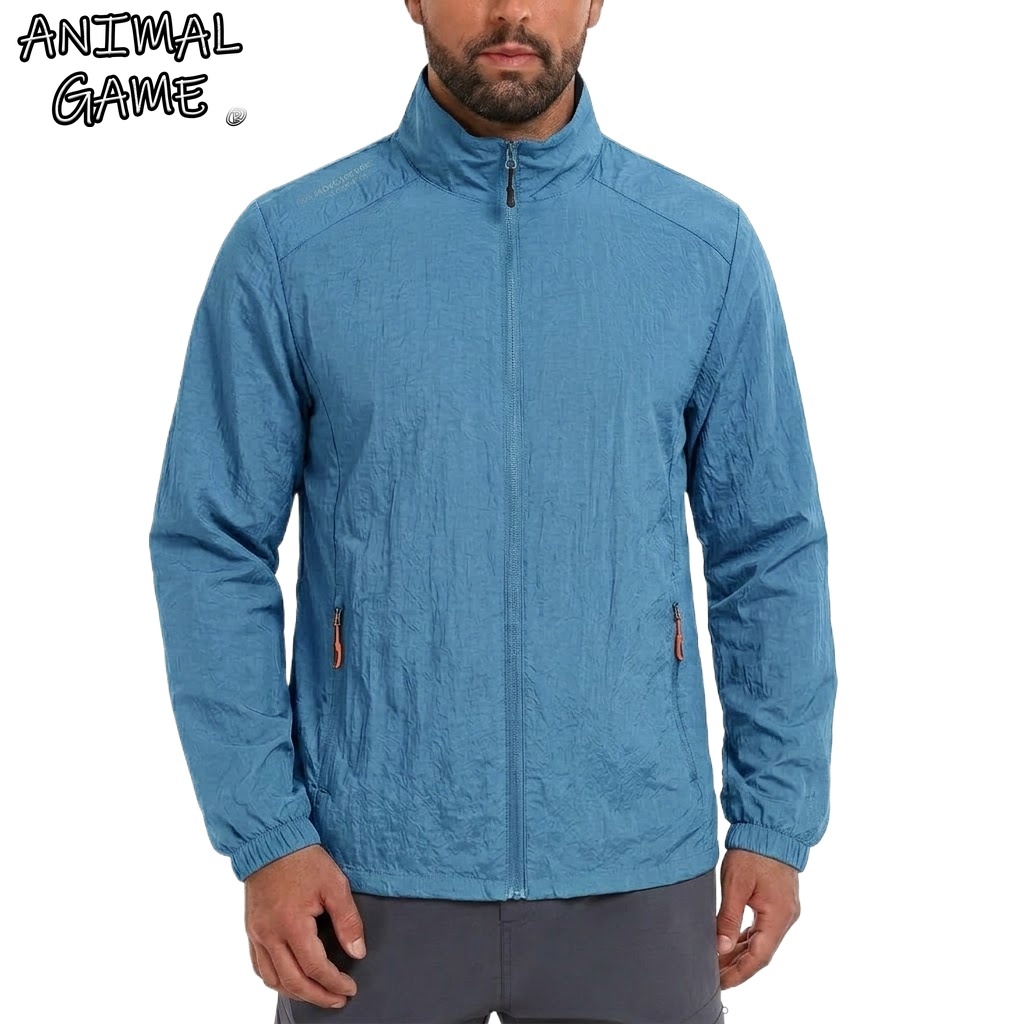 Outdoor Sport Jacket - Giacca Protettiva UPF50+ per Uomo, Traspirante,