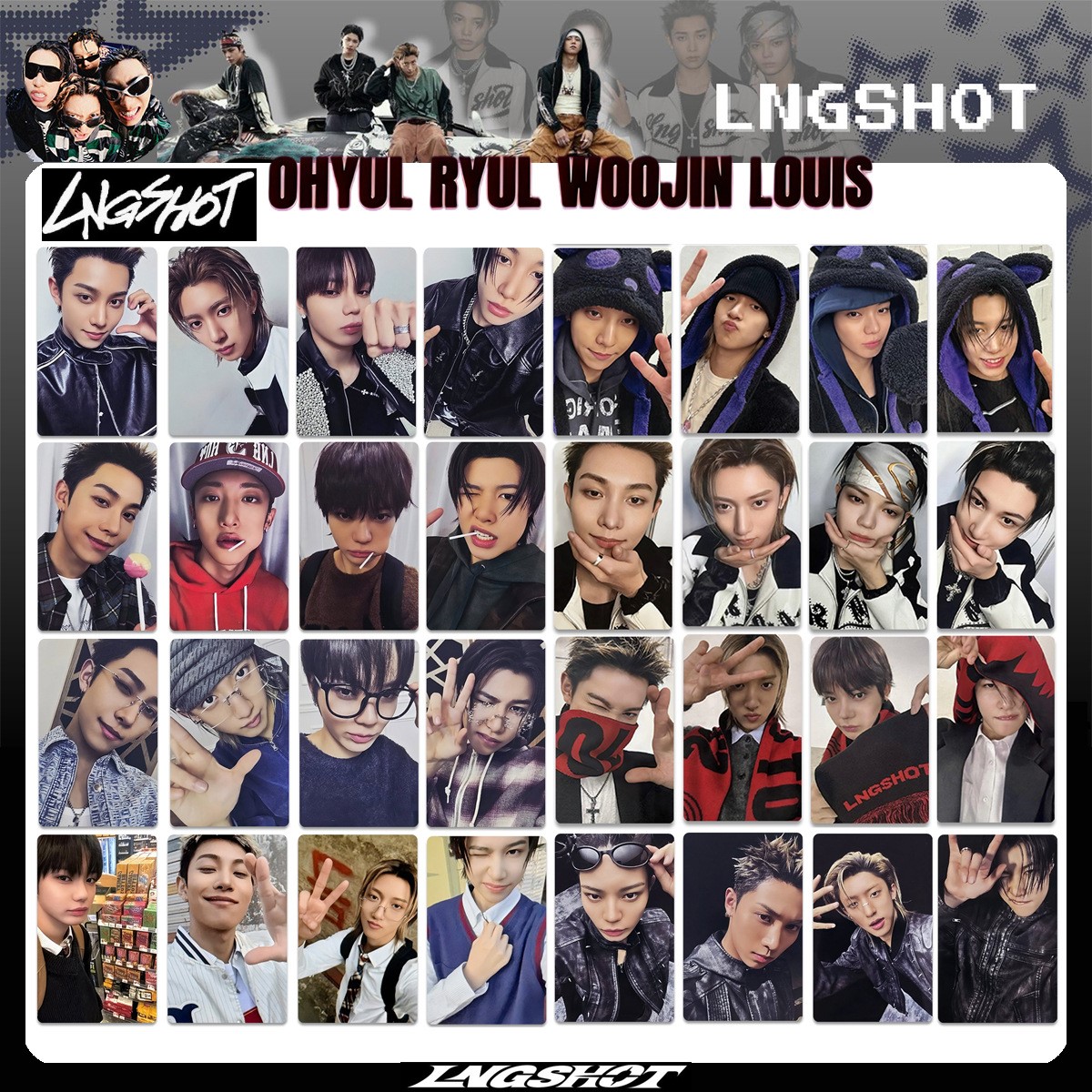 Outdoor Sports Accessories - 40 PEZZI NUOVI KPOP Hip-hop Group,