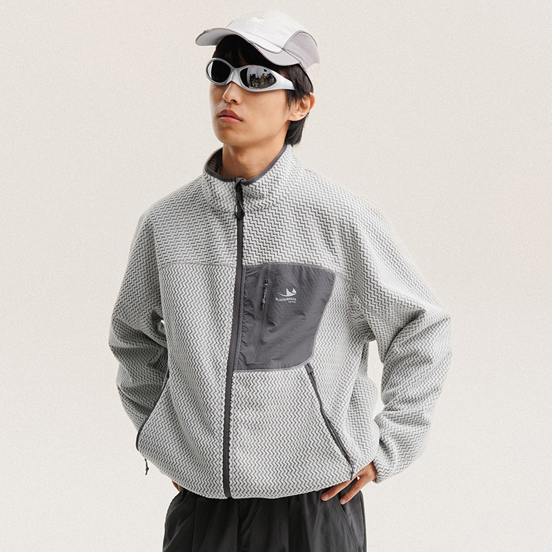 Giacca in Pile Polare con Stri - Outdoor Sport Jacket recensione e prezzo