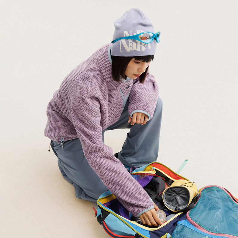 Giacca in Pile Polare con Stri - Outdoor Sport Jacket recensione e prezzo
