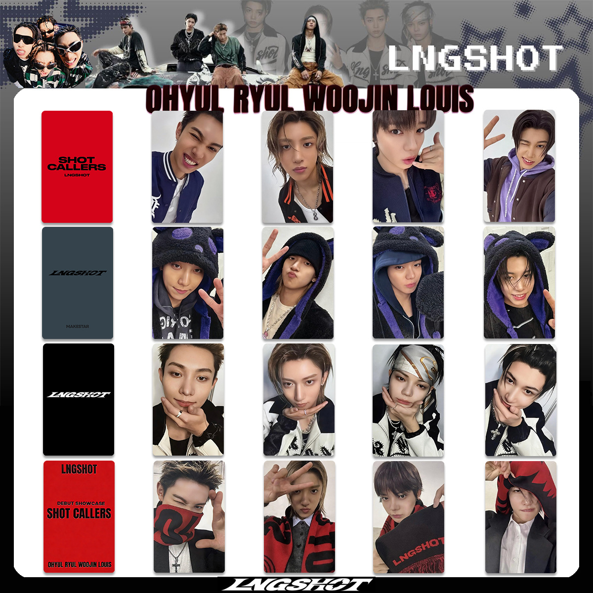40 PEZZI NUOVI KPOP Hip-hop Gr - Outdoor Sports Accessories recensione e prezzo